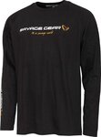 Savage Gear Signature Logo Long Sleeve T-Shirt Black Caviar